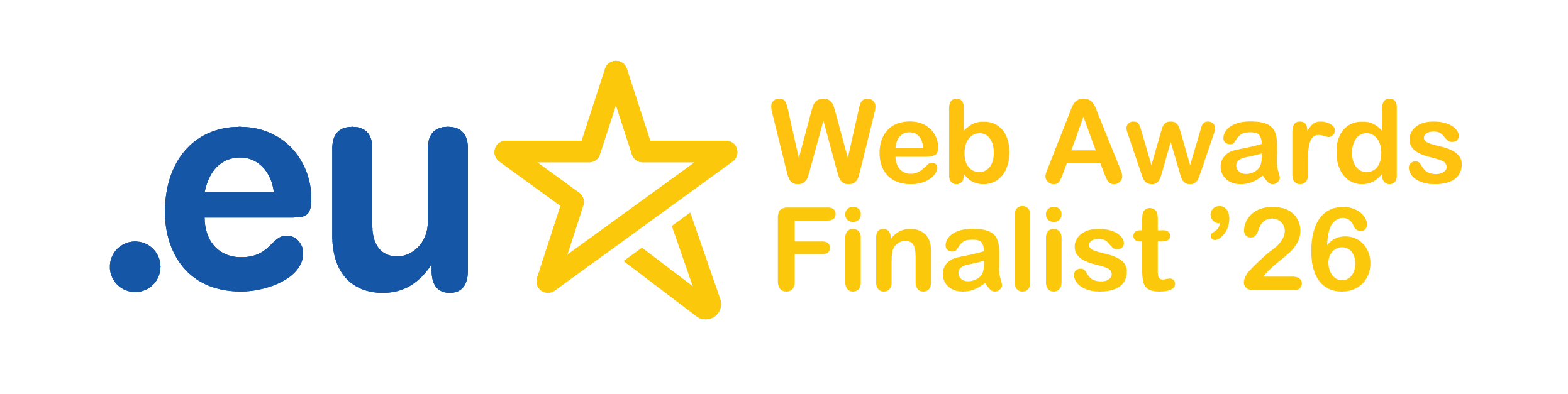 .eu Web Awards Finalist 2026